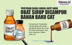Infografis Penyebab Gagal Ginjal Akut Anak 