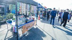 Ini 2 Langkah Pemkot Bandung Tata Ratusan PKL di Masjid Al Jabbar<