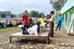Jaga Kebugaran ASN, Pejabat Eselon di Gunungkidul Ikuti Kegiatan Kesamaptaan
