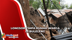 Longsor di Buleleng Timpa Rumah Warga hingga Hancur