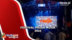 Penampilan Radja Band di Festival Pasar Musik 2023 meski Hujan