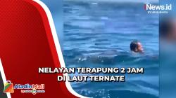 Perahu Dihantam Gelombang, Nelayan Terapung 2 Jam di Laut Ternate