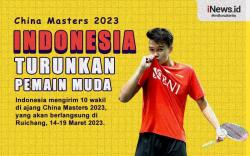 Infografis Indonesia Turunkan Pemain Muda di China Masters 2023
