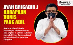 Infografis Ayah Brigadir J Harapkan Vonis yang Adil