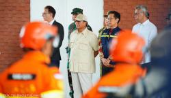 Prabowo Lepas Keberangkatan Bantuan Kemanusiaan RI untuk Turki