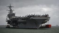 AS Siagakan Kapal Induk USS George HW Bush Setelah Pangkalan di Suriah Diserang