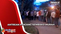 Antre Sembako Murah Sejak Pagi, Banyak Warga Aceh Tidak Kebagian
