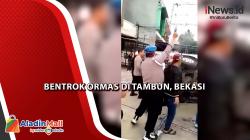  Hendak Dilerai Anggota Ormas di Bekasi Serang Mobil yang Ditumpangi Polisi