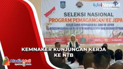Kemnaker Tinjau Peserta Magang ke Jepang saat Kunjungan Kerja ke NTB