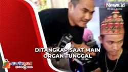 Pentolan Geng Motor di Lampung Diringkus Polisi saat Asyik Main Organ Tunggal