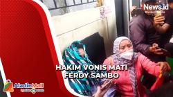 Ferdy Sambo Divonis Mati, Pengunjung Sidang Berteriak
