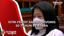 Putri Candrawathi Divonis Hukuman 20 Tahun Penjara