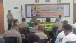 Polres Bolsel Ingatkan Pentingnya Salat 5 Waktu saat Peringatan Isra Mikraj 1445 Hijriyah