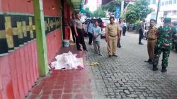 Bandarlampung Geger, Mayat Tunawisma Ditemukan di Depan Toko<