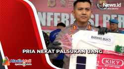 Nekat! Pria di Cirebon Palsukan Uang Pecahan Rp100.000, Aksi Terinspirasi dari YouTube