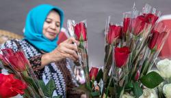 Harga Bunga Mawar Melonjak saat Hari Valentine