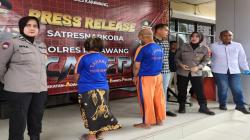  Jadi Bandar Ganja Gantikan Peran Suami, IRT di Karawang Ditangkap Polisi