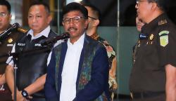 Menkominfo Johnny G Plate Diperiksa Penyidik Kejagung 9 Jam
