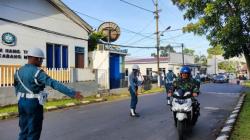 Polisi Militer Lantamal VIII Gelar Razia Kendaraan Bermotor Personel