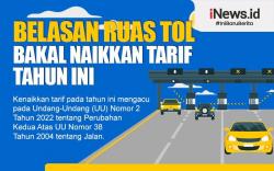 Infografis Belasan Ruas Tol Bakal Naikkan Tarif Tahun Ini, Terbanyak di Jawa