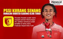 Infografis PSSI Kurang Senang Ronaldo Kwateh Gabung Klub Turki