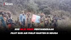 KKB Rilis Video Penyanderaan Pilot Susi Air Philip Marten di Nduga