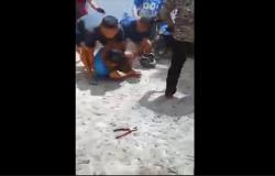 Tepergok Curi Motor, Residivis Babak Belur Diamuk Massa<