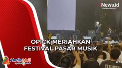Opick Meriahkan Festival Pasar Musik, Reaksi Penonton Jadi Sorotan