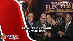 Resmi! Erick Thohir Ketua Umum PSSI