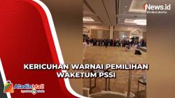 Pemilihan Wakil Ketua Umum PSSI Berlangsung Ricuh