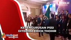 Resmi, Erick Thohir Terima Estafet Kepengurusan PSSI dari Iwan Bule<