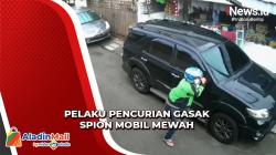 Pelaku Pencurian Beratribut Ojol Gasak Spion Mobil Mewah di Kebon Jeruk