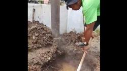 Subang Geger, Asap dan Mata Air Panas Muncul di Halaman Rumah Warga Ciasem<