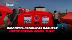 Indonesia Bangun RS Darurat untuk Korban Gempa Turki