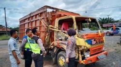 Kecelakaan Maut 2 Truk Tabrakan di Jalintim Lampung Tengah, 3 Tewas, 8 Luka-Luka