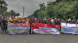 Anggota PABPDSI asal Jabar Ikut Aksi Nasional di Istana Negara, Perjuangkan Hak BPD