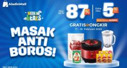 Cuma 3 Hari! Perlengkapan Masak Diskon s.d 87% + Gratis Ongkir di AladinMall, Buruan Borong