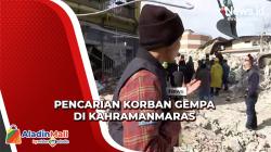 Laporan Langsung dari Turki, Proses Pencarian Korban Gempa di Kahramanmaras