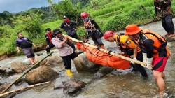 Petani Hilang di Ciamis Berhasil Ditemukan, Jasad Korban Tersangkut Bebatuan Sungai<