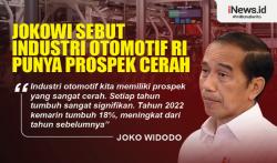 Infografis Jokowi Sebut Industri Otomotif RI Punya Prospek Cerah
