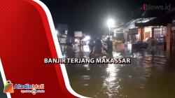 Banjir Kepung Makassar, Jalan Alternatif Tiga Kecamatan Terputus  <