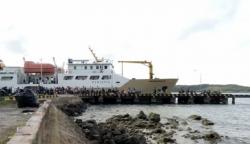 KM Sabuk Nusantara 80 Tak Layani Penumpang Gegara Angin Kencang-Gelombang Tinggi di Natuna