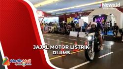 Jajal Gratis Motor Listrik di Pameran IIMS 2023