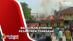 Api Lahap Bangunan Pondok Pesantren di Purwakarta, Kerugian Diperkirakan Ratusan Juta