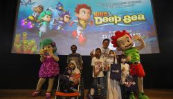 Serunya Nobar Film Kiko in The Deep Sea Bareng Anak Disabilitas dan Yatim Piatu