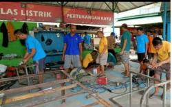 640 Narapidana di Sumsel Dibekali Pelatihan Pertukangan hingga Membatik<