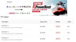 2.000 Tiket F1 Powerboat Danau Toba Terjual dalam 23 Menit<