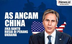 Infografis AS Ancam China jika Bantu Rusia di Perang Ukraina