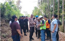 Helikopter Kapolda Jambi Mendarat Darurat, Puluhan Personel Polres Merangin Berangkat ke TKP<