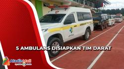 5 Ambulans Disiapkan Tim Darat Bantu Proses Evakuasi Kecelakaan Helikopter Kapolda Jambi